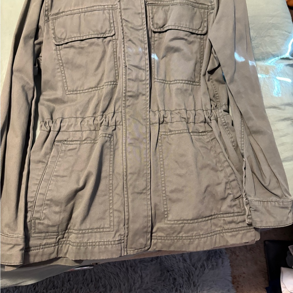 Gap Grayish Green Utility Jacket - image 1